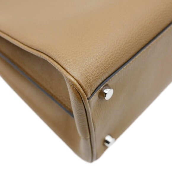 Gucci Zumi Medium Leather Top Handle Shoulder Bag Brown 564714 - Picture 8 of 12